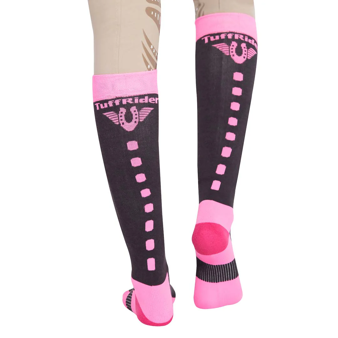 TuffRider Ladies Ventilated Knee Hi Socks - Image 16