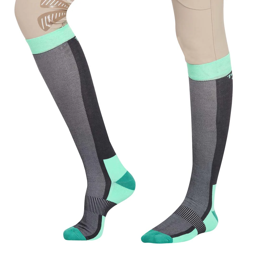 TuffRider Ladies Ventilated Knee Hi Socks - Image 17
