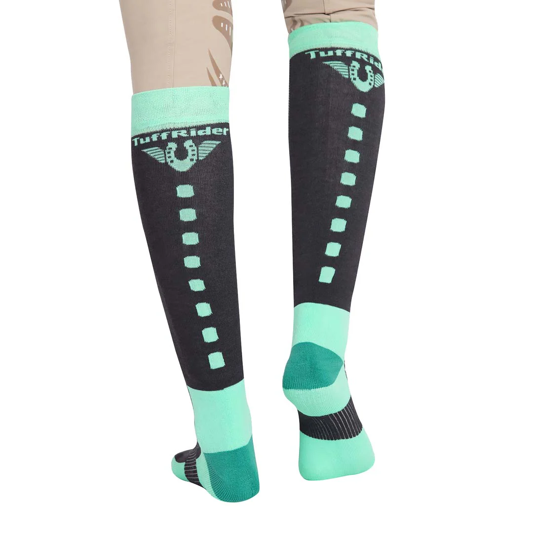 TuffRider Ladies Ventilated Knee Hi Socks - Image 20