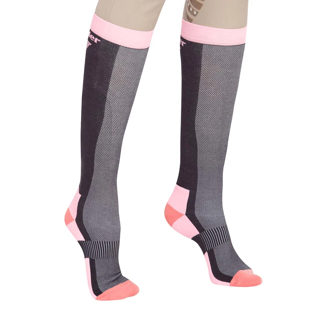 TuffRider Ladies Ventilated Knee Hi Socks - Image 3