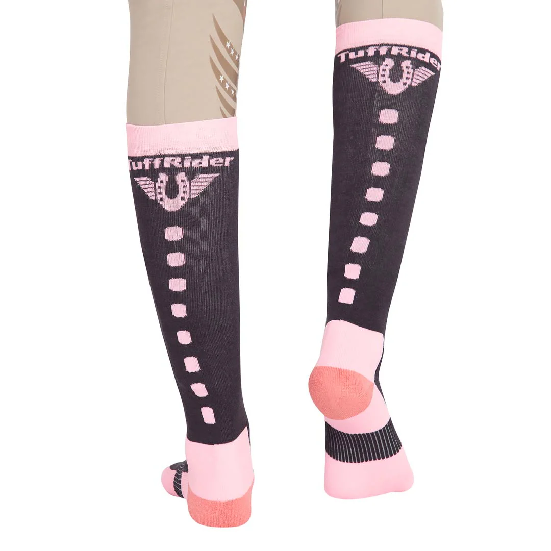 TuffRider Ladies Ventilated Knee Hi Socks - Image 4