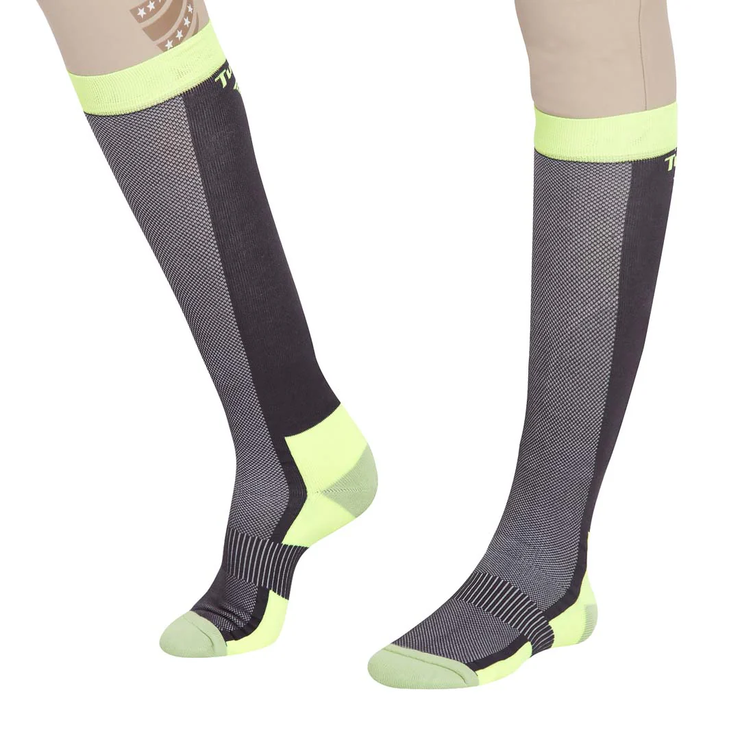 TuffRider Ladies Ventilated Knee Hi Socks - Image 5