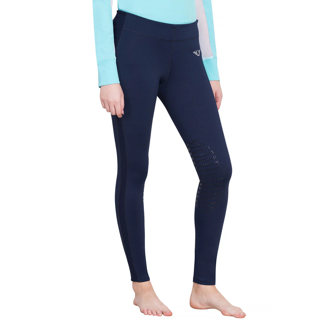TuffRider Ladies Ventilated Schooling Tights - Image 3