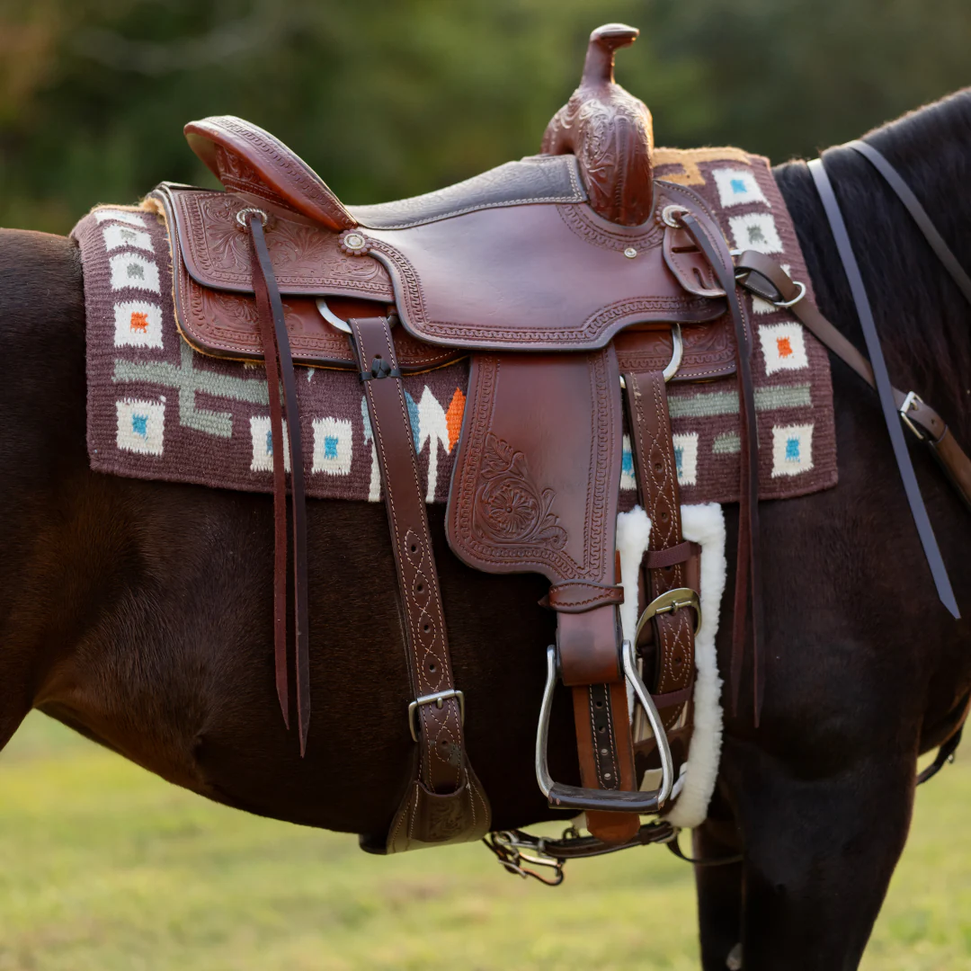 TuffRider Laramie Western Woven Saddle Blanket - Image 2