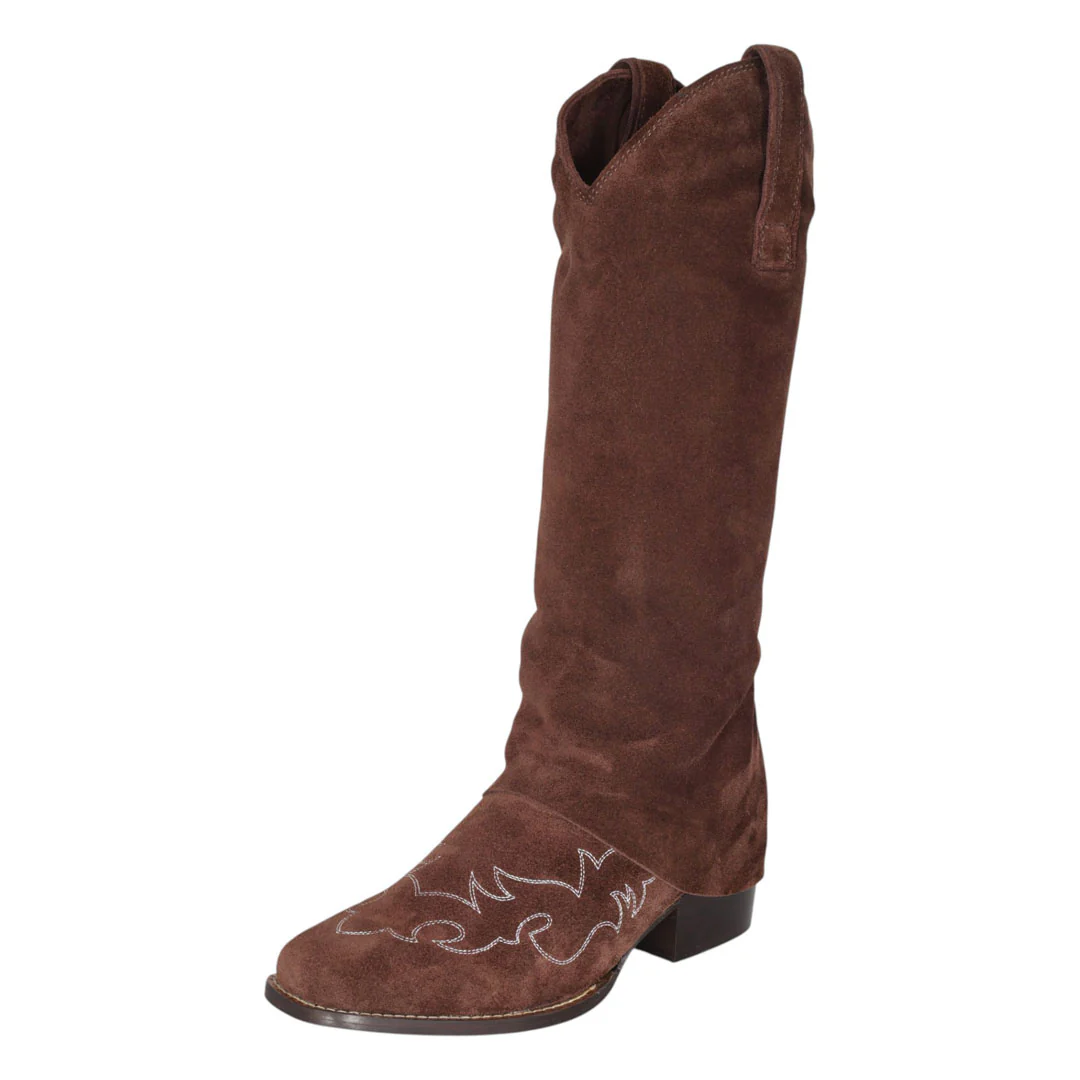 TuffRider Laureate Luxe Western Suede Boots - Image 2