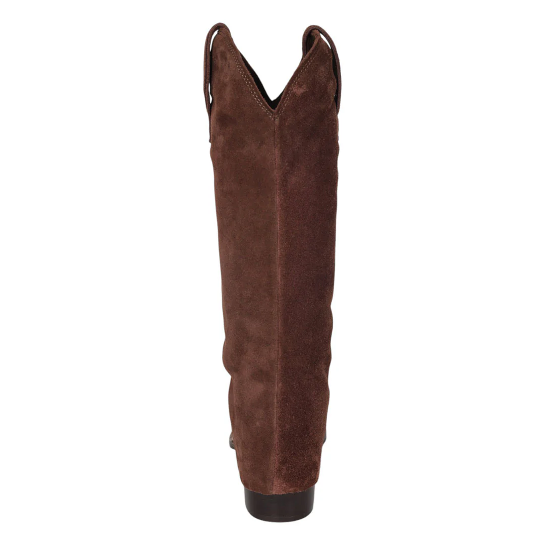 TuffRider Laureate Luxe Western Suede Boots - Image 4
