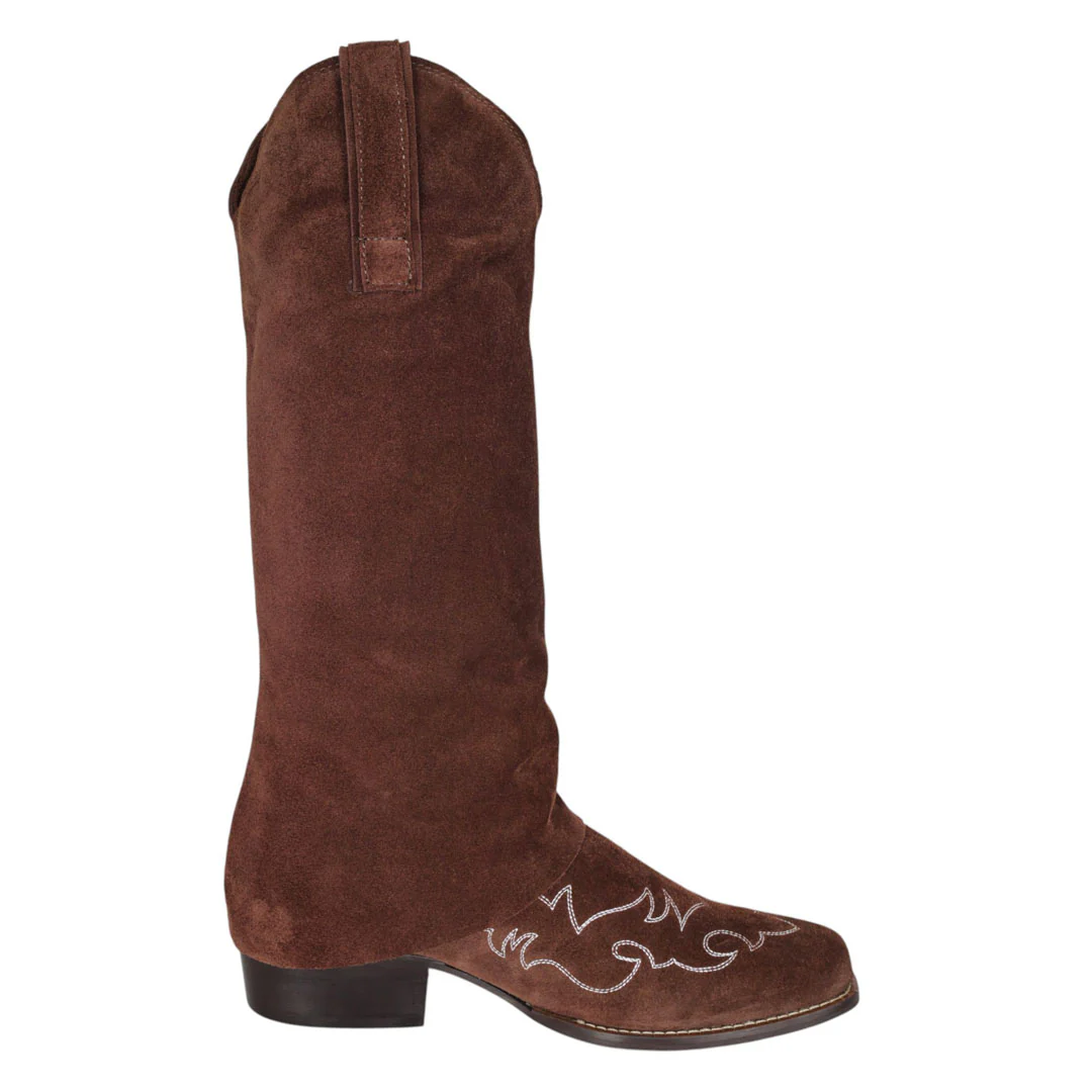 TuffRider Laureate Luxe Western Suede Boots - Image 5