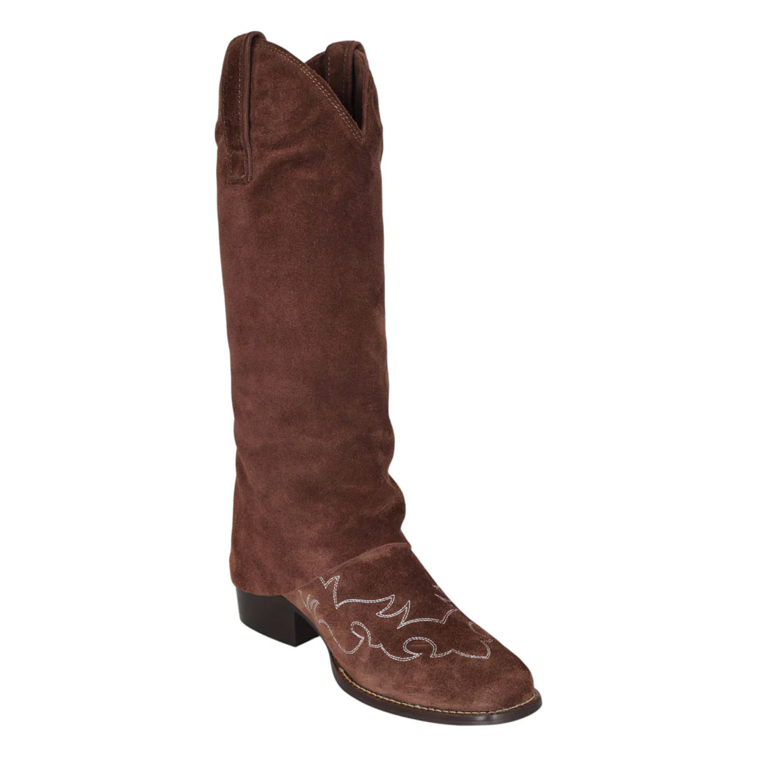 TuffRider Laureate Luxe Western Suede Boots - Image 6