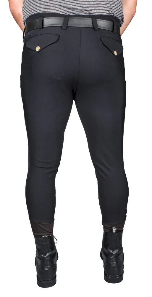 TuffRider Men's Claudio Knee Patch Breeches - Image 3
