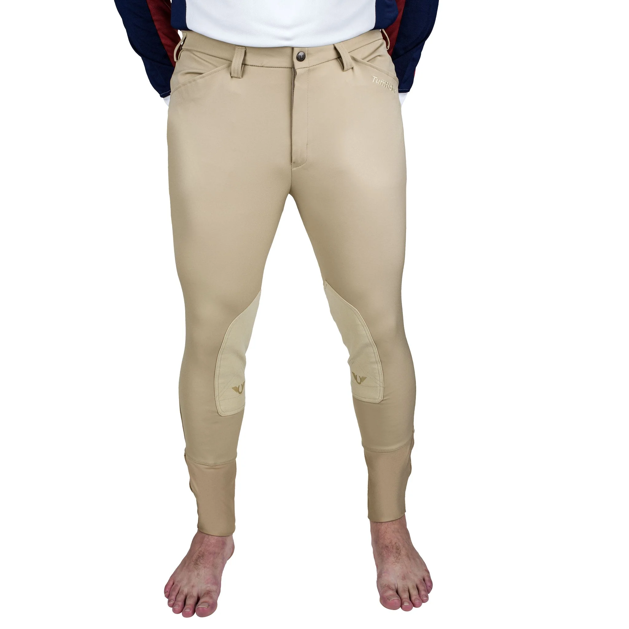 TuffRider Men's Claudio Knee Patch Breeches - Image 4