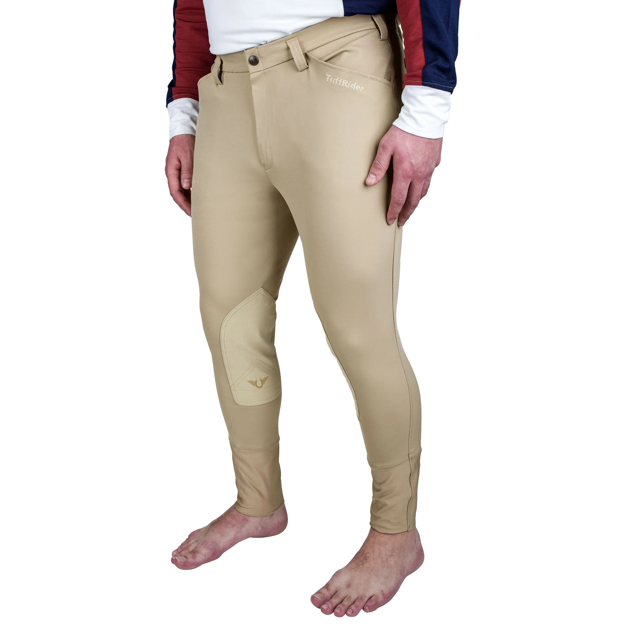 TuffRider Men's Claudio Knee Patch Breeches - Image 9