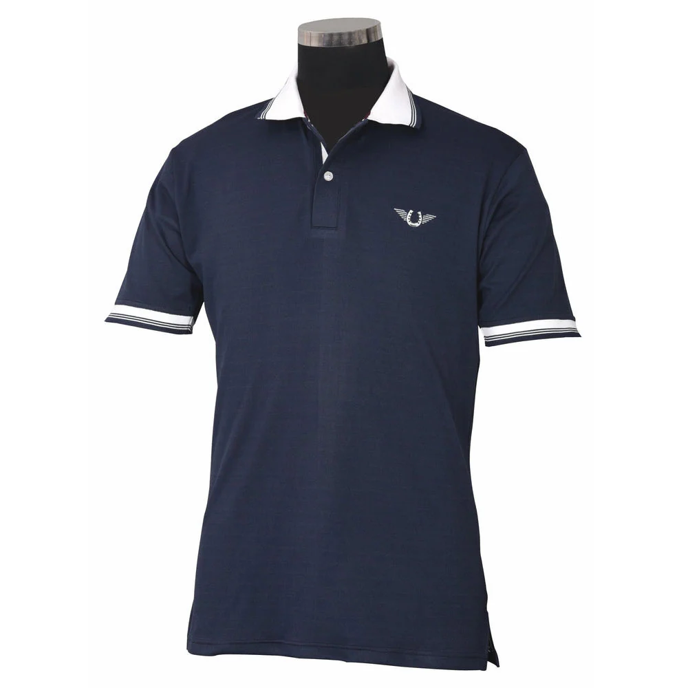 TuffRider Men's Mark Short Sleeve Polo Sport Shirt - Image 5
