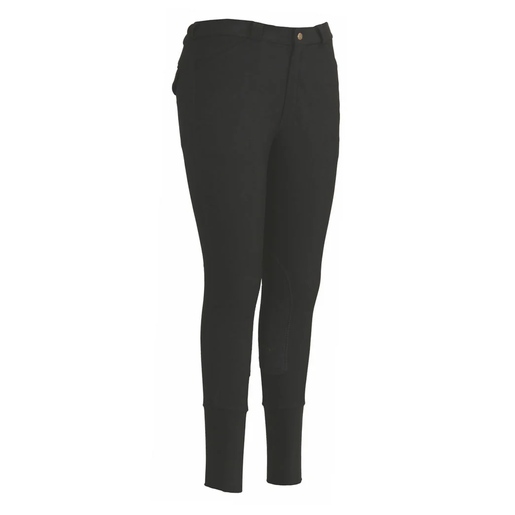 TuffRider Men's Ribb Patrol 4 Pockets Knee Patch Breeches - Image 2