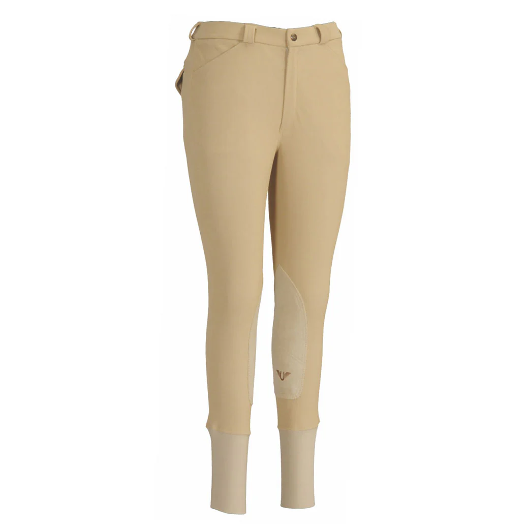 TuffRider Men's Ribb Patrol 4 Pockets Knee Patch Breeches - Image 4