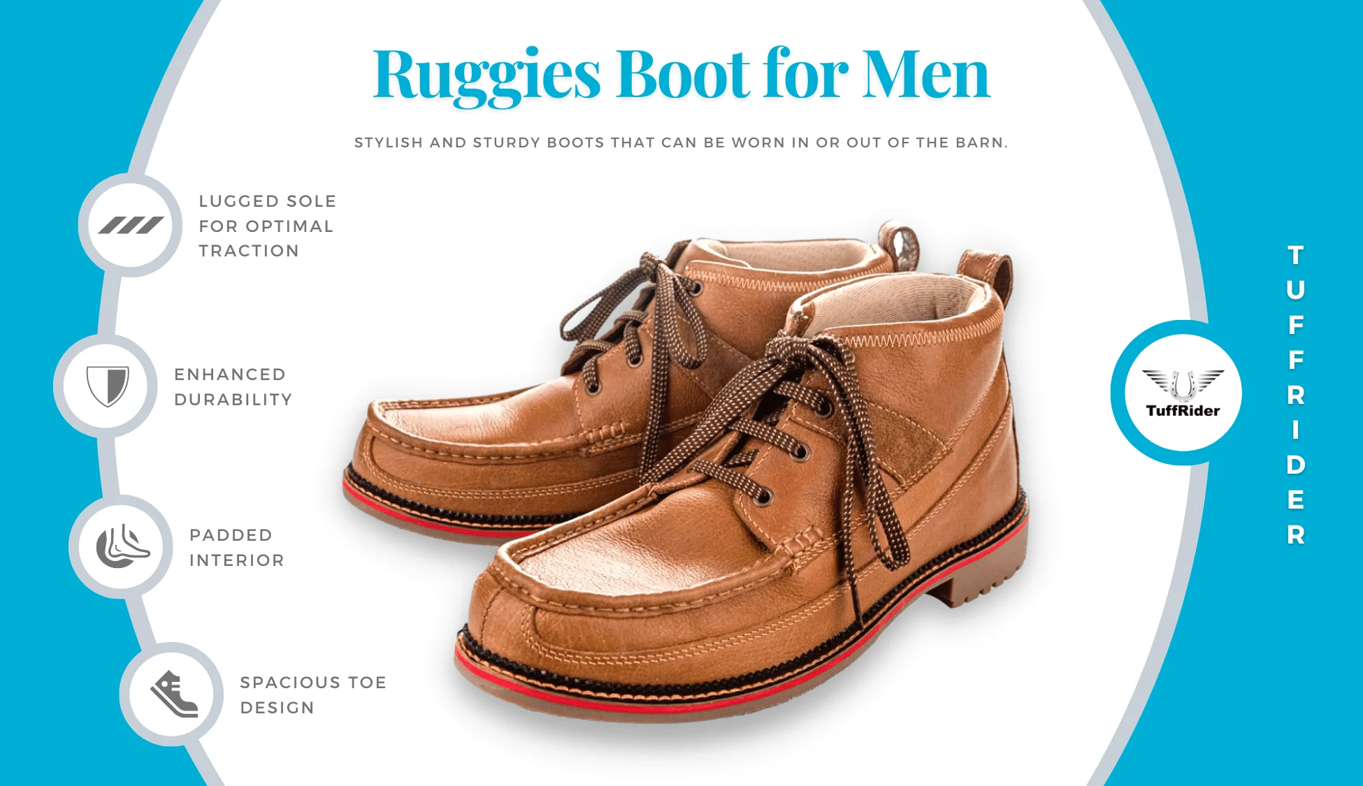 TuffRider Men’s Ruggies Boots - Image 8