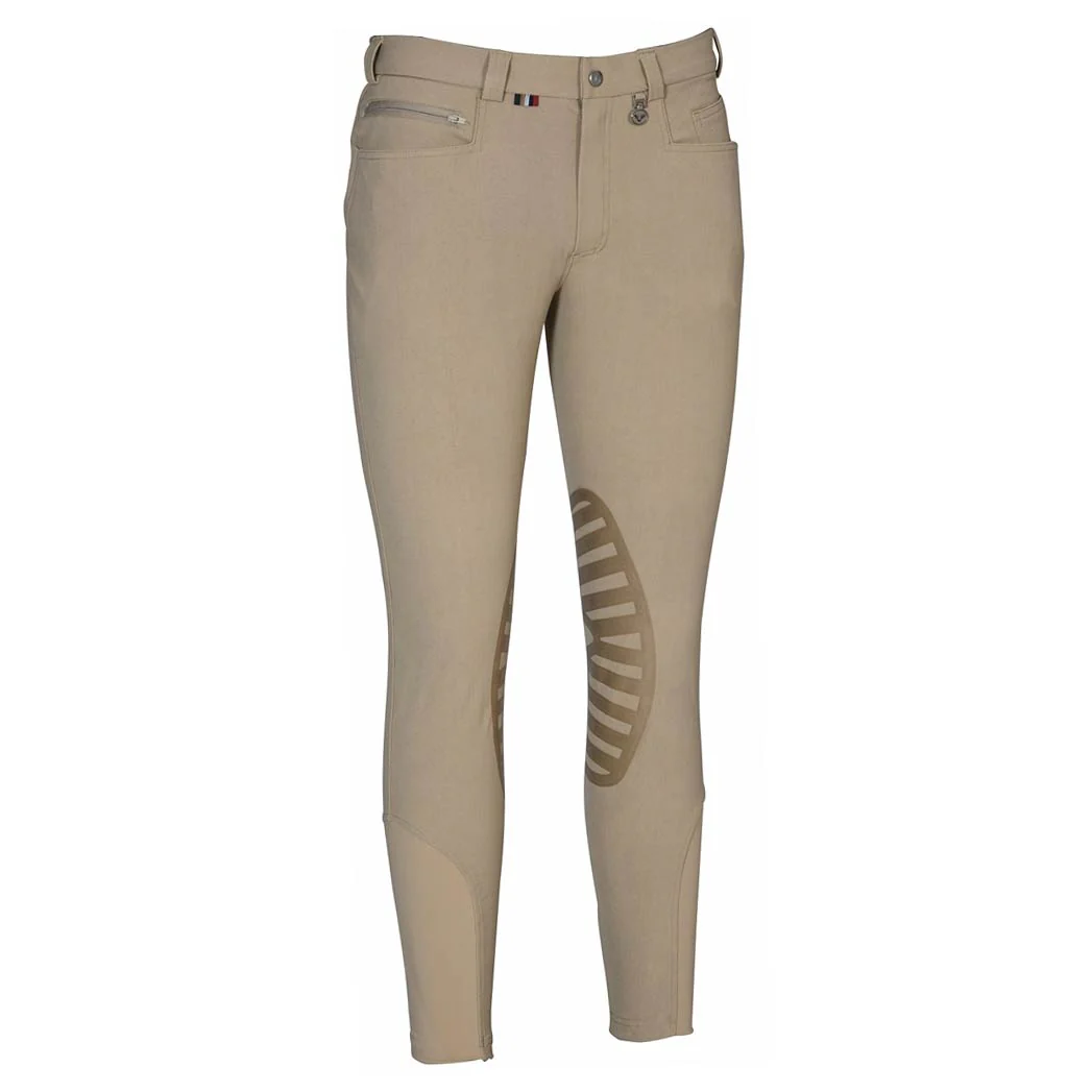 TuffRider Men's Sawyer Silicone Knee Patch Breeches - Image 3