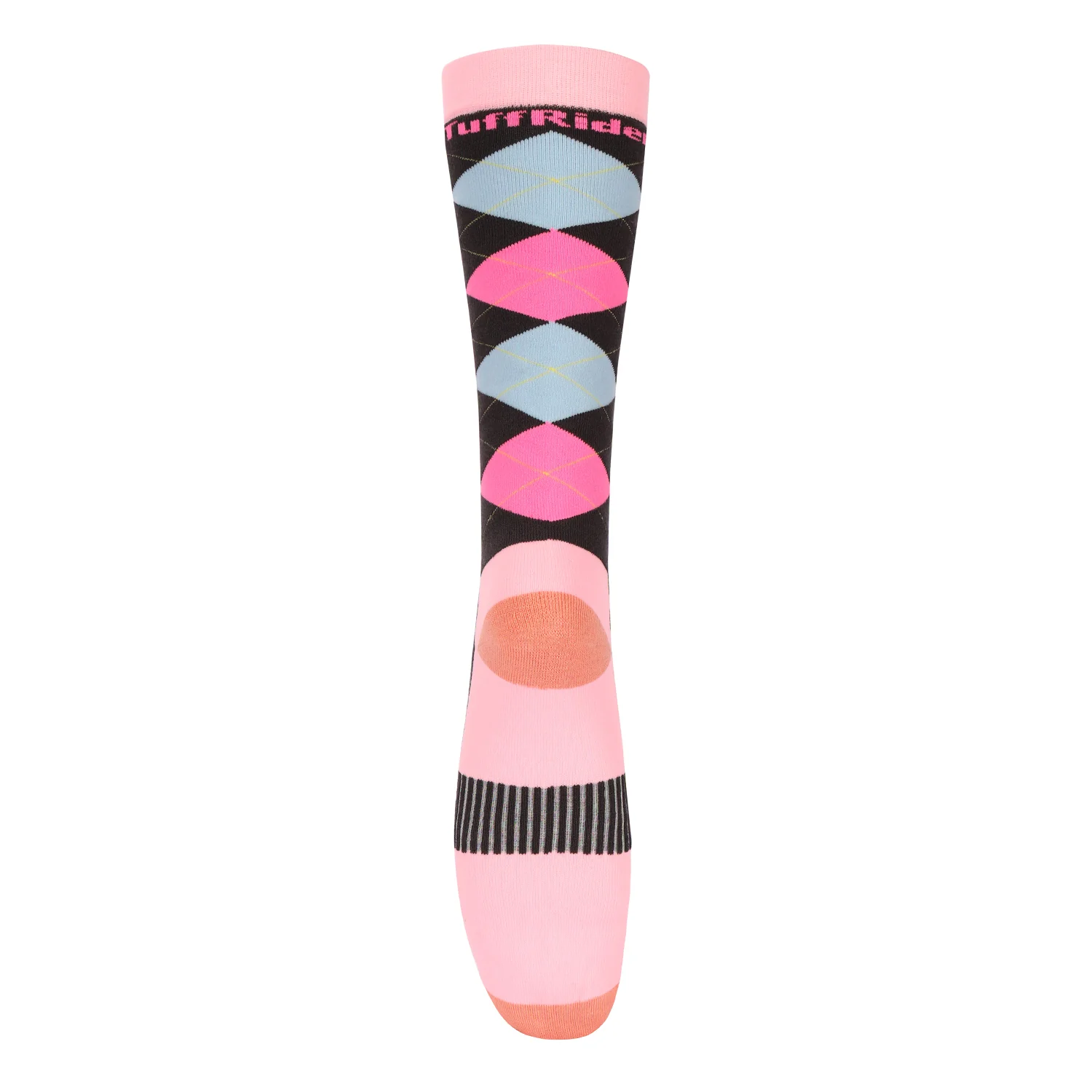 TuffRider NEON WINTER ARGYLE SOCKS - Image 3