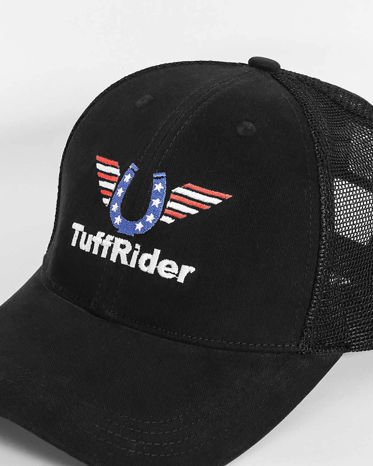 TuffRider Patriotic Mesh Back Ball Cap - Image 4