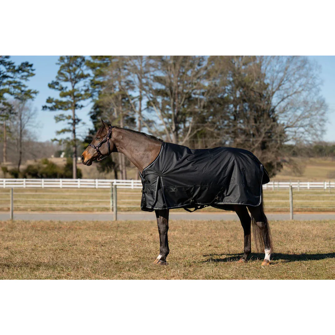 TuffRider 600 D Ripstop Standard Neck Light Weight Turnout Blanket with 100 GSM Fill - Image 3