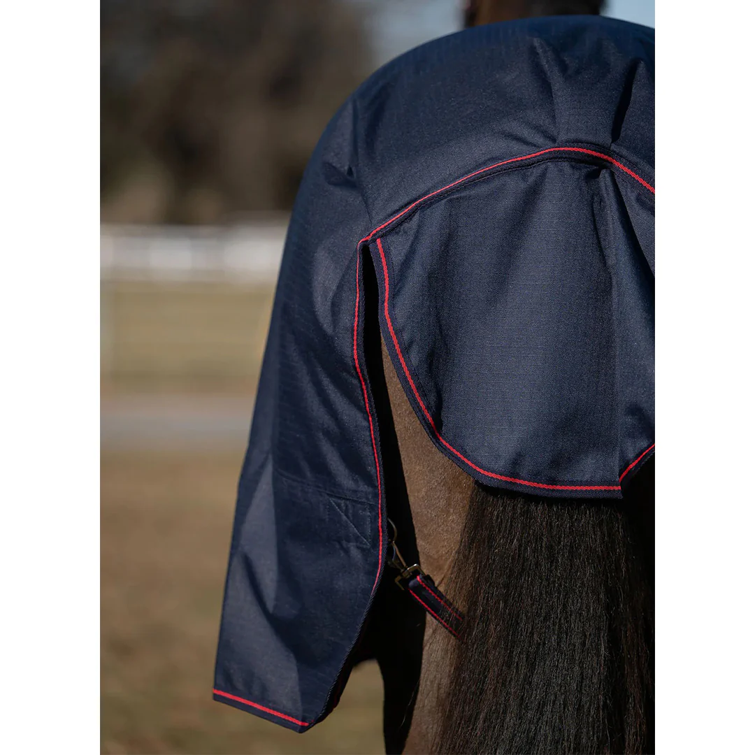 TuffRider 600 D Ripstop Standard Neck Light Weight Turnout Blanket with 100 GSM Fill - Image 8