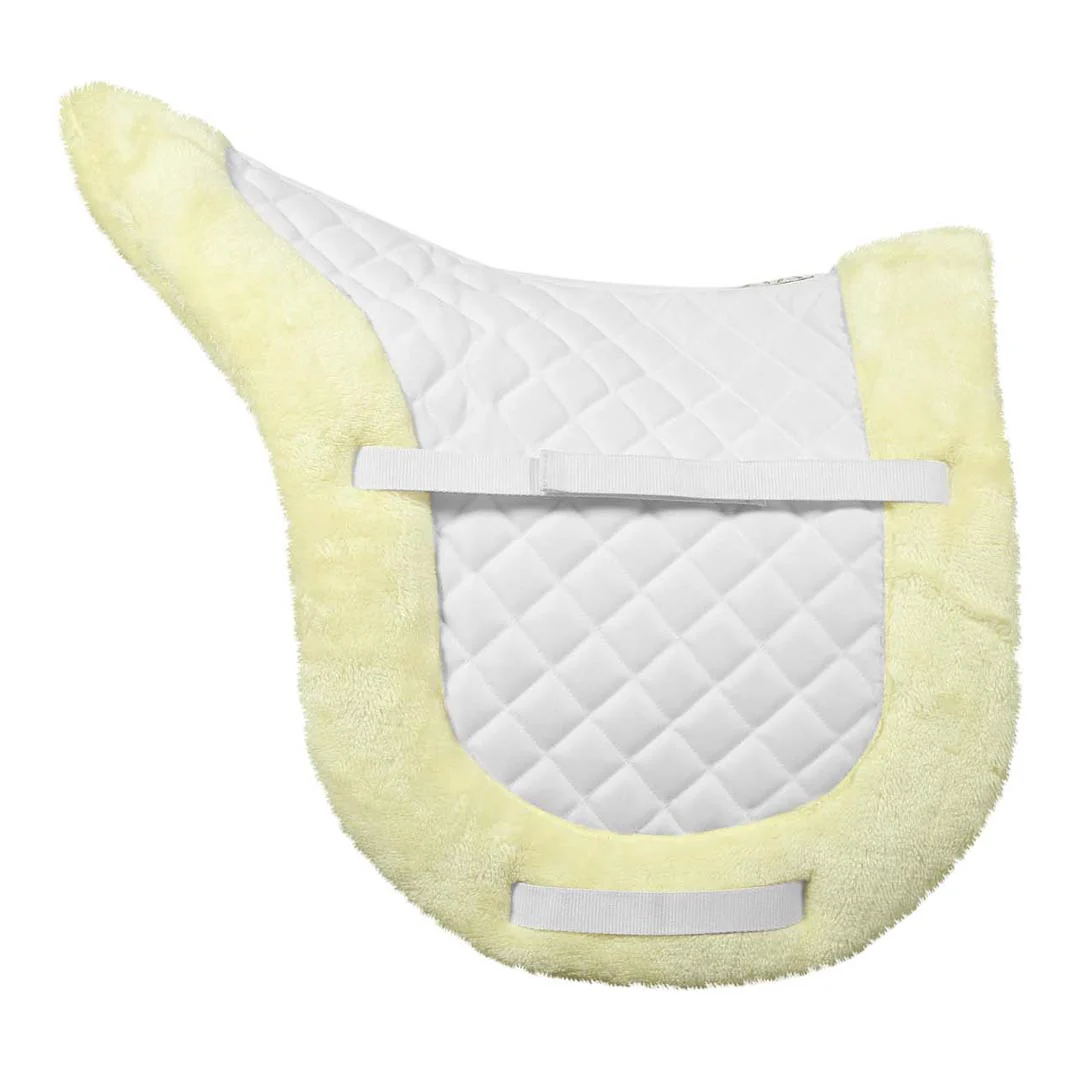 TuffRider Sherpa Fleece Trimmed Shaped Saddle Pad - Image 2