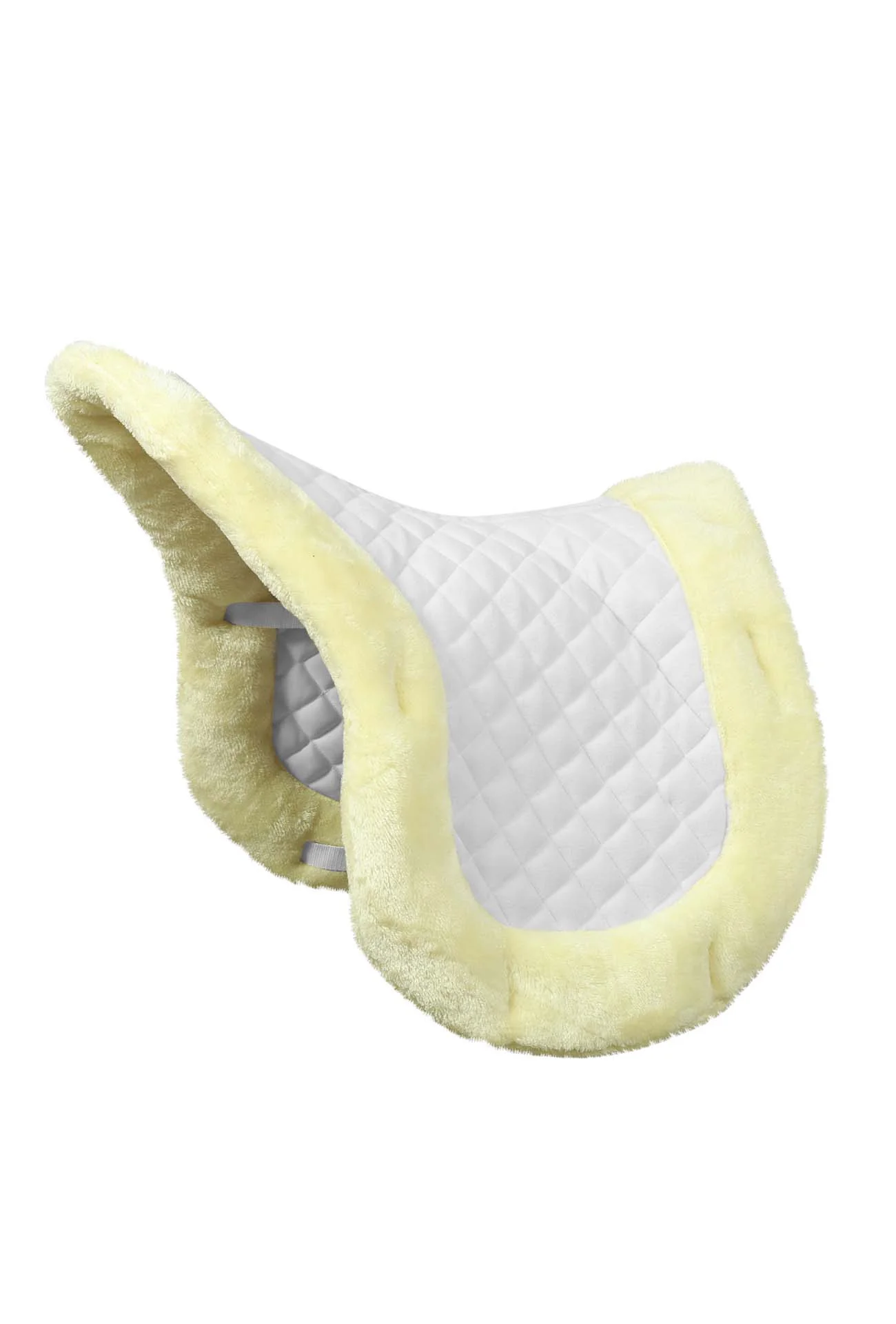 TuffRider Sherpa Fleece Trimmed Shaped Saddle Pad - Image 3