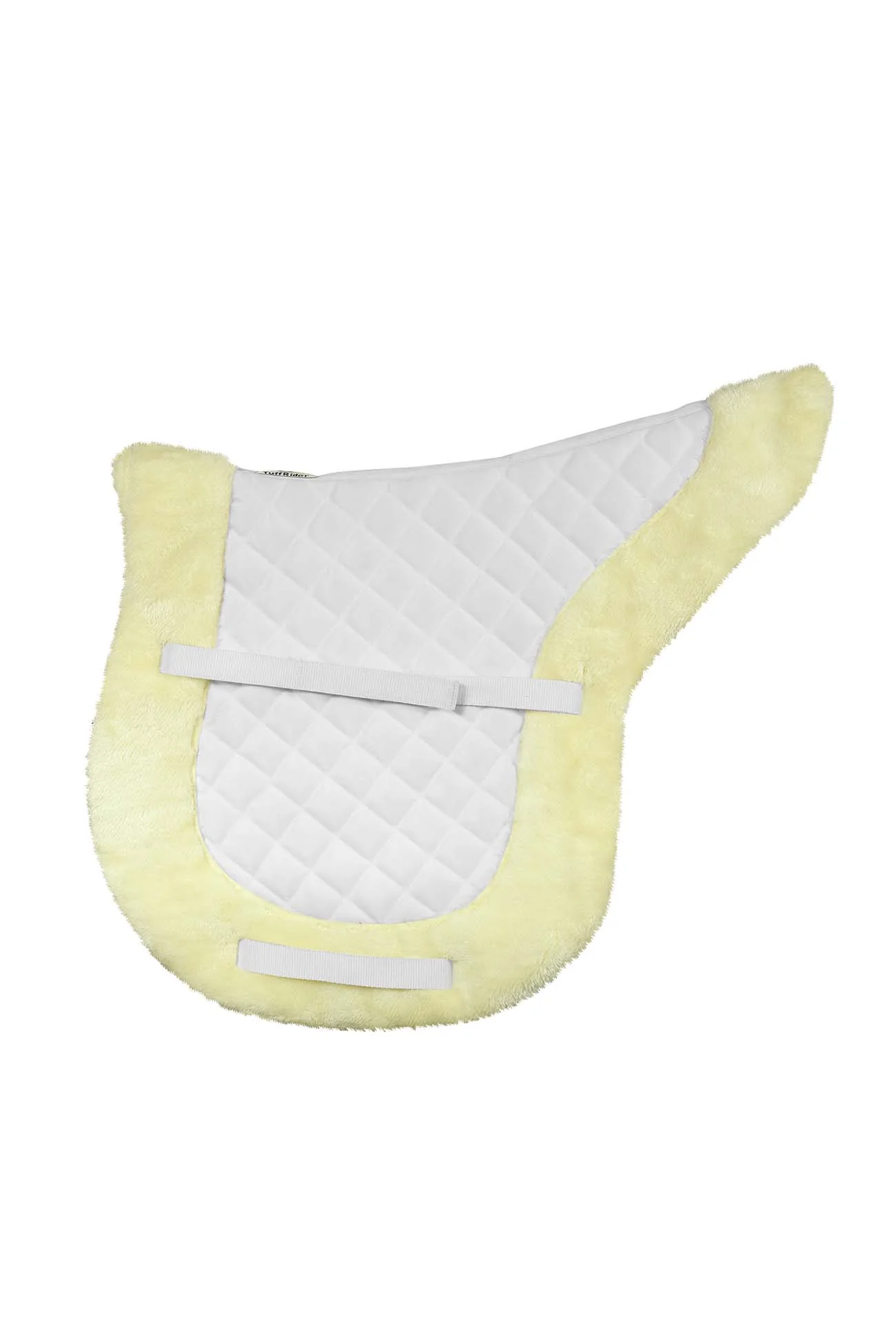 TuffRider Sherpa Fleece Trimmed Shaped Saddle Pad - Image 4