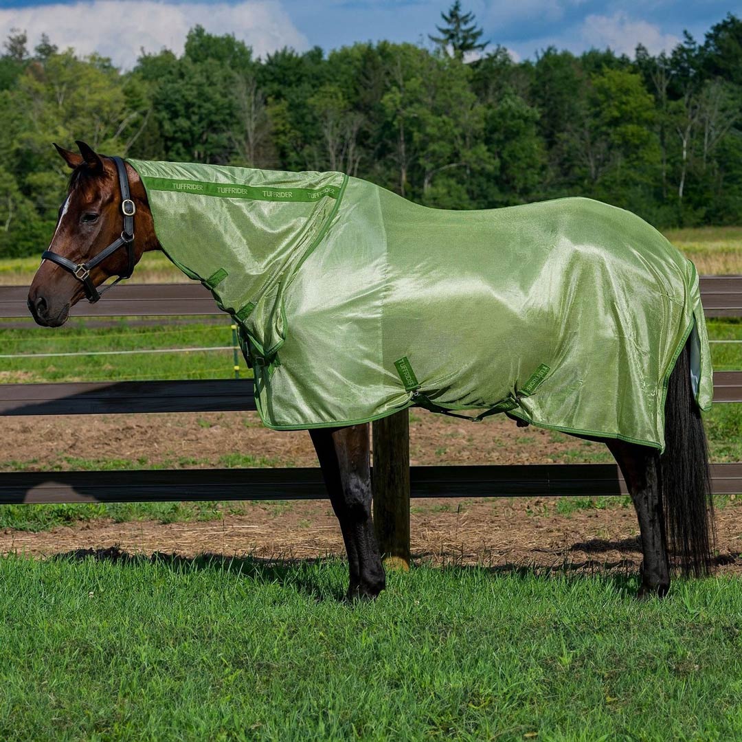 TuffRider Sport Mesh Combo Neck Fly Sheet - Image 3