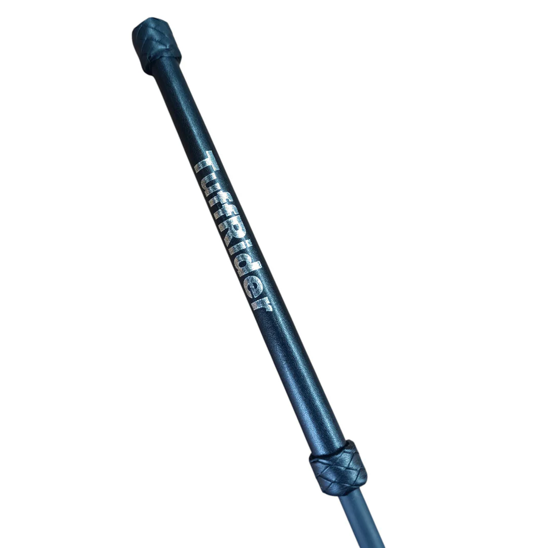 TuffRider Telescopic Carbon Dressage Whip – 48.5" Expands for Performance, Collapses to 18" for Easy Storage - Image 2