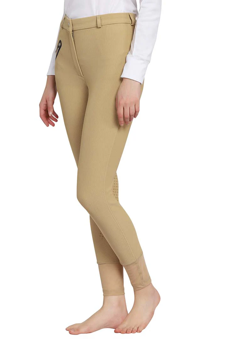 TuffRider Tiffany Ribbed Breech With Silicone Full Seat - Image 5