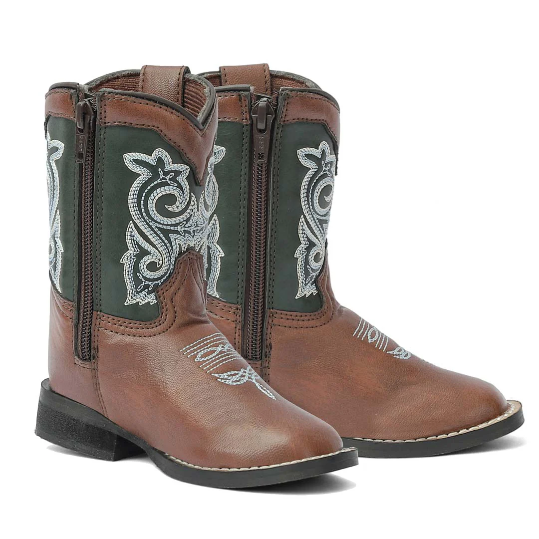 TuffRider Toddler Assateague Island Rounded Toe Western Boot - Image 2