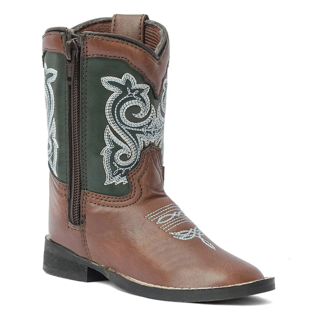 TuffRider Toddler Assateague Island Rounded Toe Western Boot - Image 3