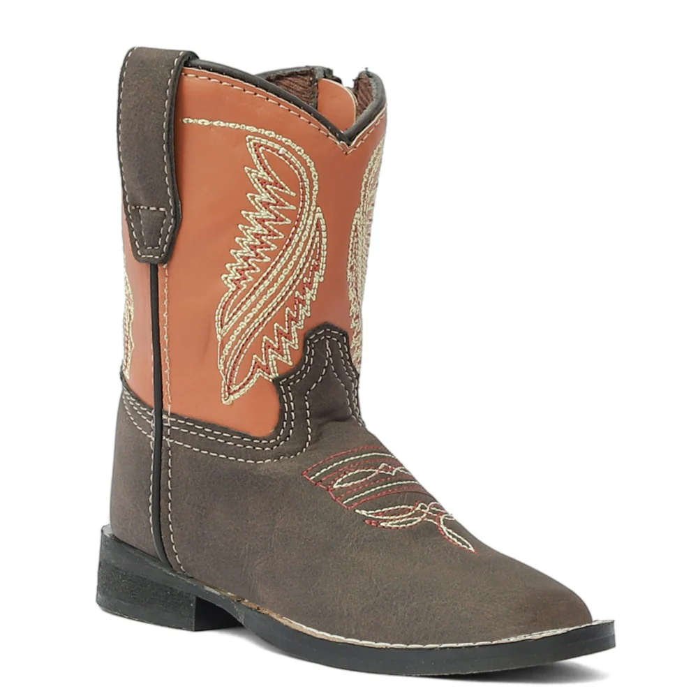 TuffRider Toddler Big Bend Rounded Toe Western Boot - Image 3