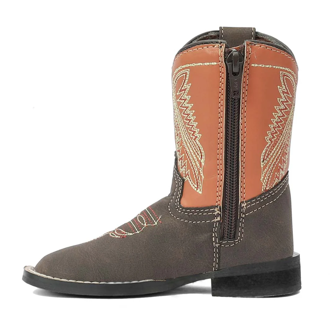 TuffRider Toddler Big Bend Rounded Toe Western Boot - Image 6