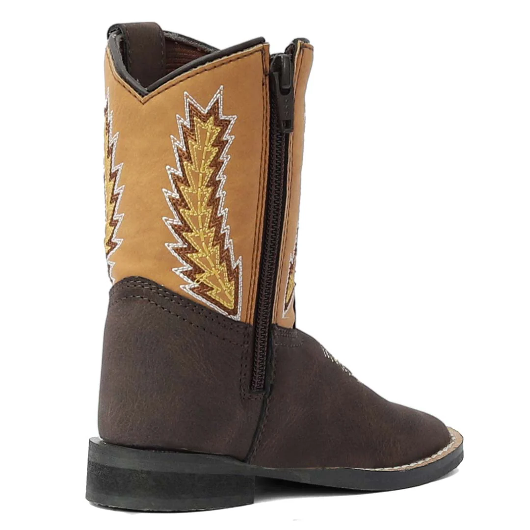 TuffRider Toddler Biscayne Square Toe Western Boot - Image 6