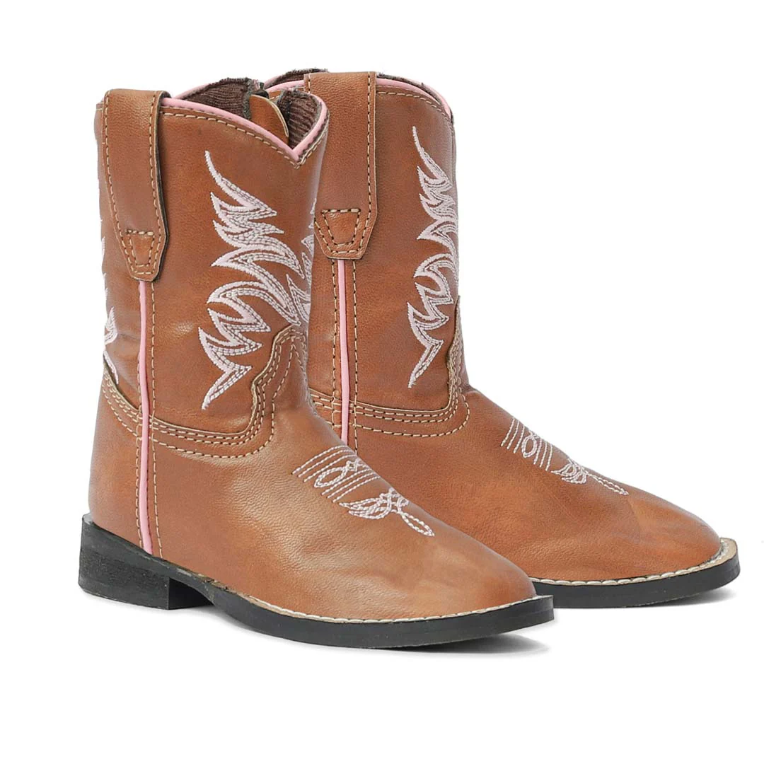 TuffRider Toddler Channel Islands Square Toe Western Boot - Image 2