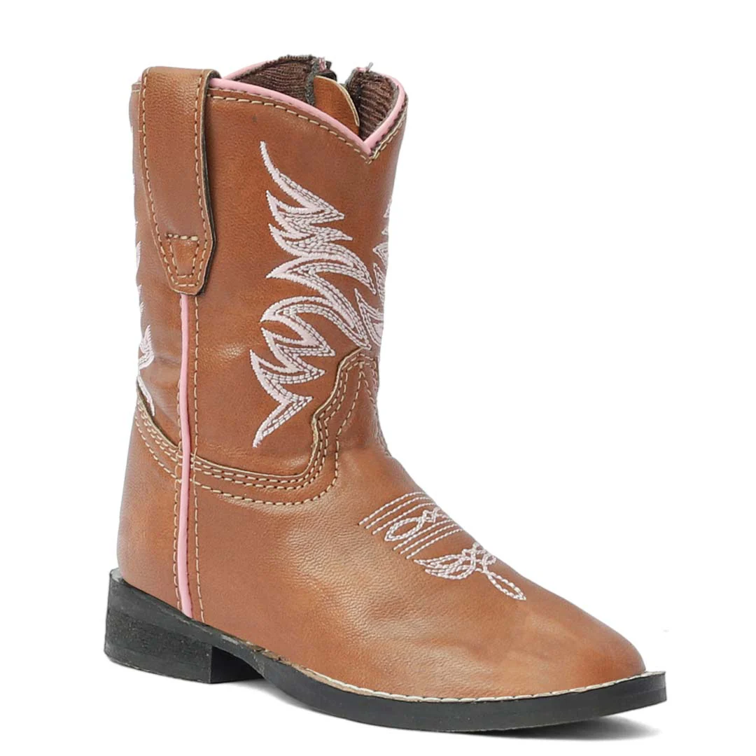 TuffRider Toddler Channel Islands Square Toe Western Boot - Image 4