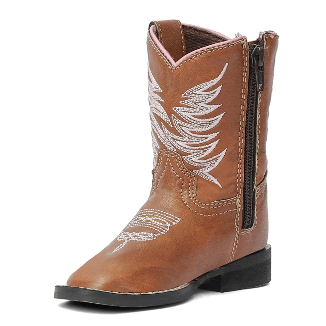 TuffRider Toddler Channel Islands Square Toe Western Boot - Image 5