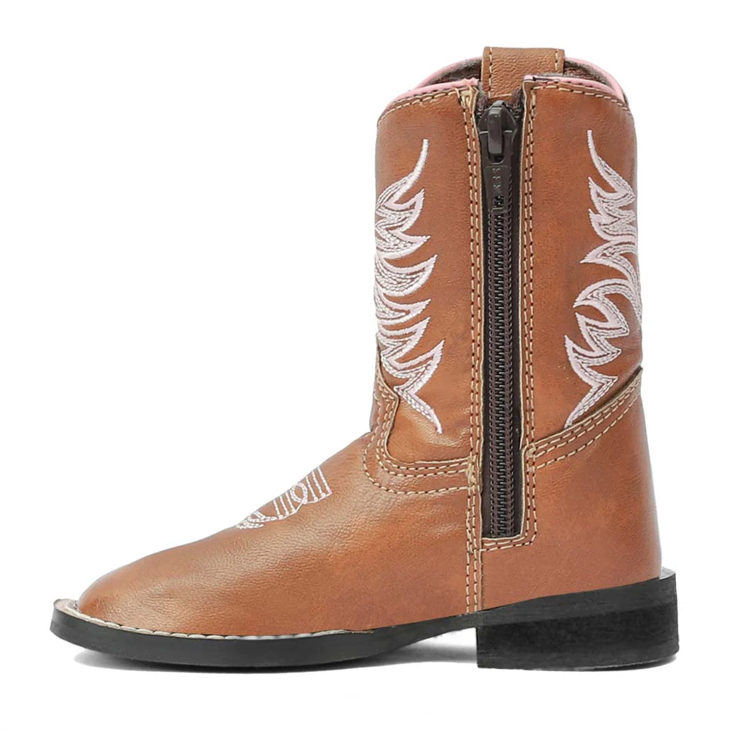 TuffRider Toddler Channel Islands Square Toe Western Boot - Image 7