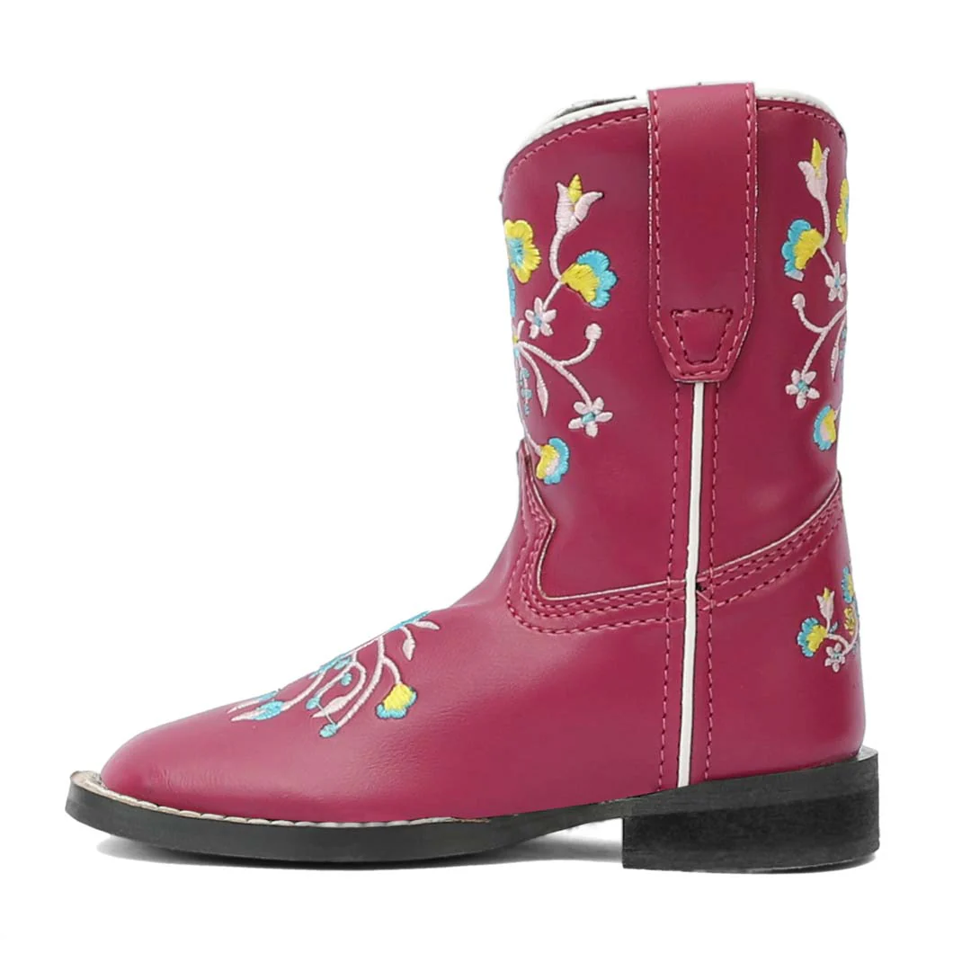 TuffRider Toddler Floral Cowgirl Western Boot - Image 5