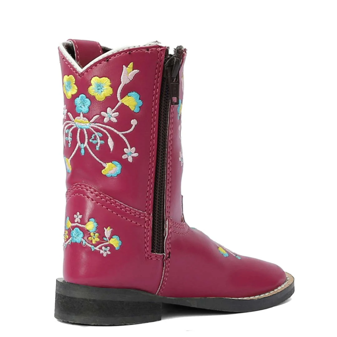TuffRider Toddler Floral Cowgirl Western Boot - Image 6