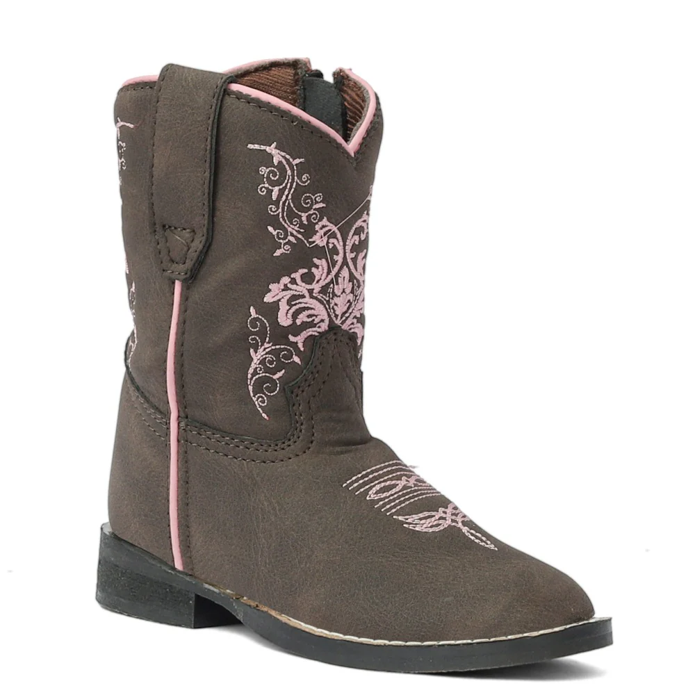 TuffRider Toddler Glacier Square Toe Western Boot - Image 3