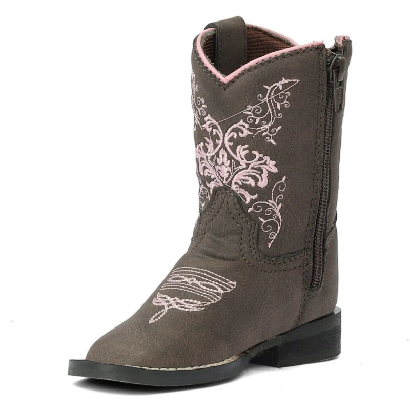 TuffRider Toddler Glacier Square Toe Western Boot - Image 4
