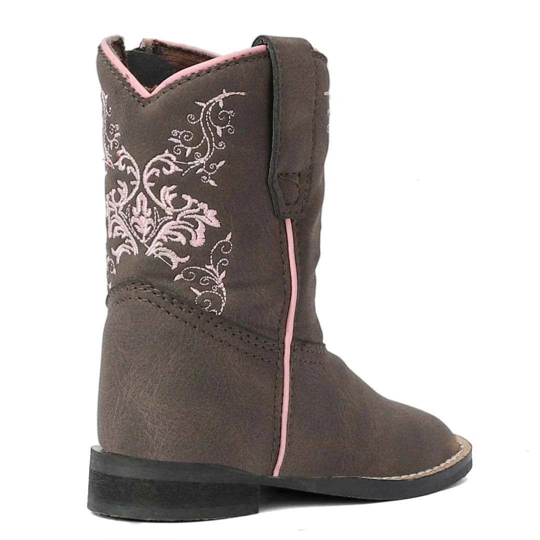 TuffRider Toddler Glacier Square Toe Western Boot - Image 5