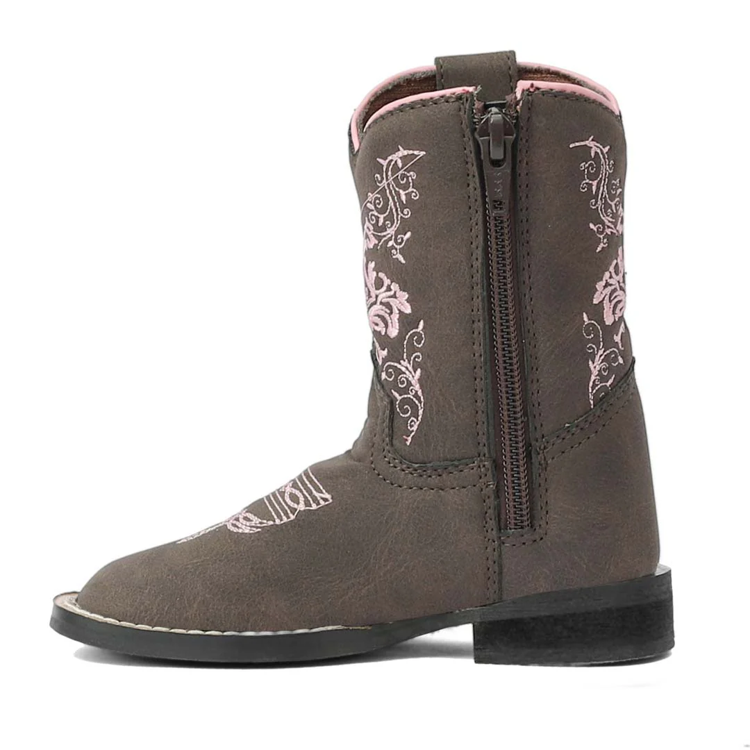 TuffRider Toddler Glacier Square Toe Western Boot - Image 6