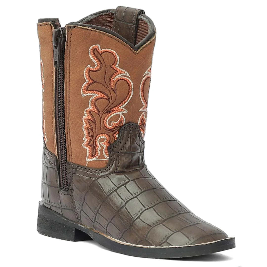 TuffRider Toddler Grand Teton Square Toe Western Boot - Image 3