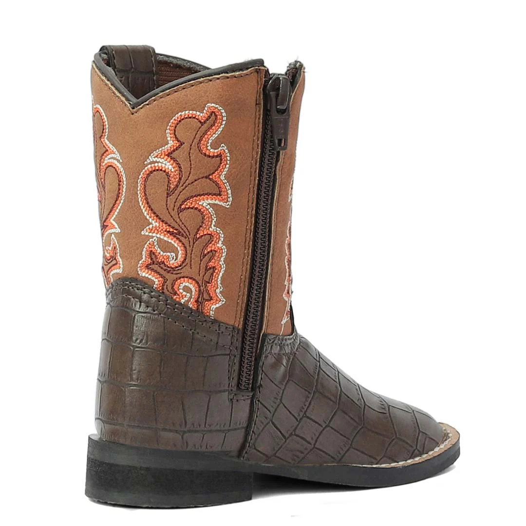 TuffRider Toddler Grand Teton Square Toe Western Boot - Image 5