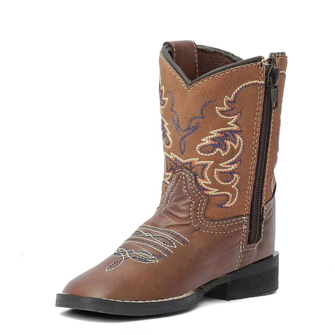 TuffRider Toddler Kings Canyon Rounded Toe Western Boot - Image 4