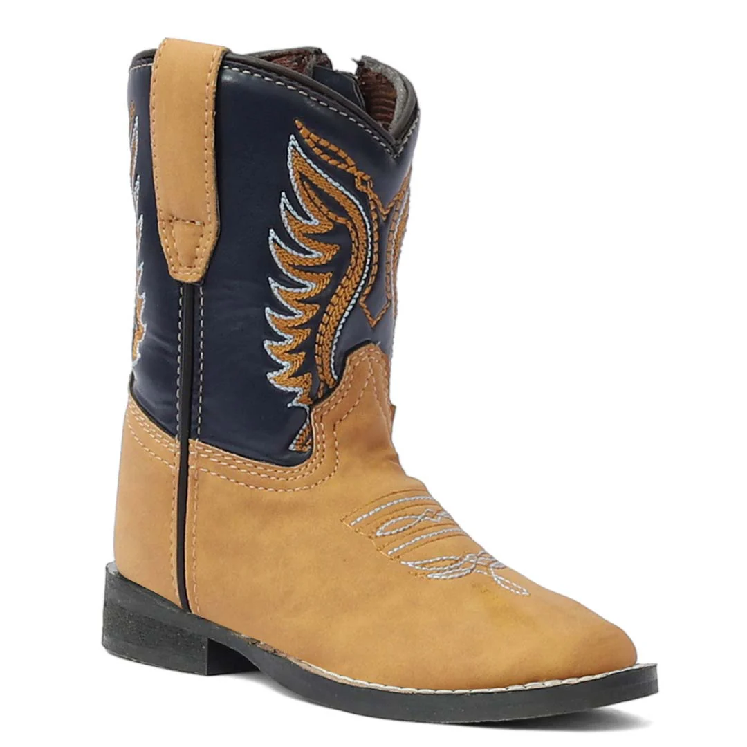 TuffRider Toddler Lassen Rounded Toe Western Boot - Image 3