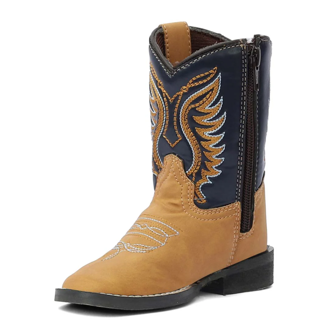 TuffRider Toddler Lassen Rounded Toe Western Boot - Image 4